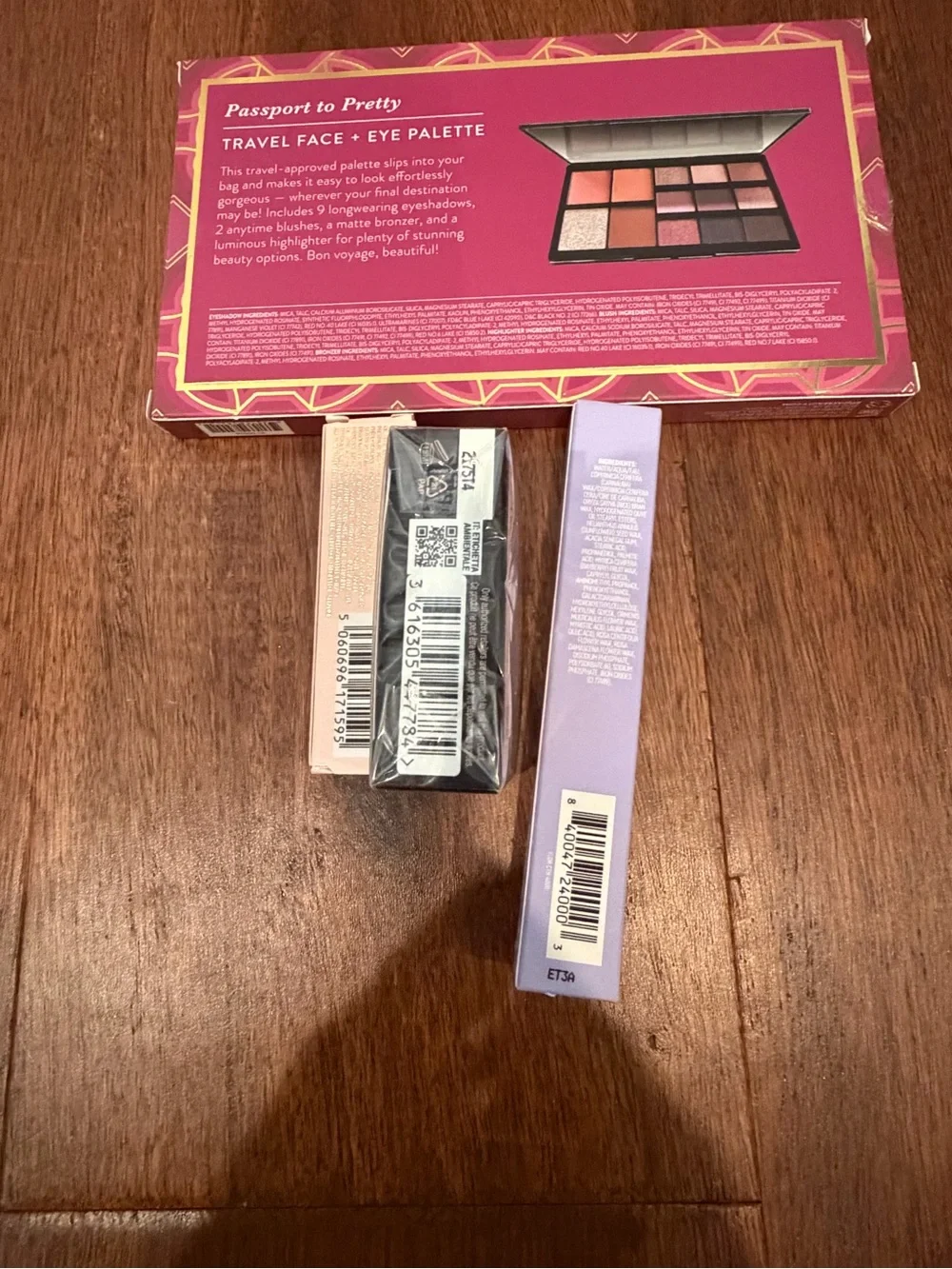 Laura Geller Eyeshadow Palette — Pink & Peach Shades